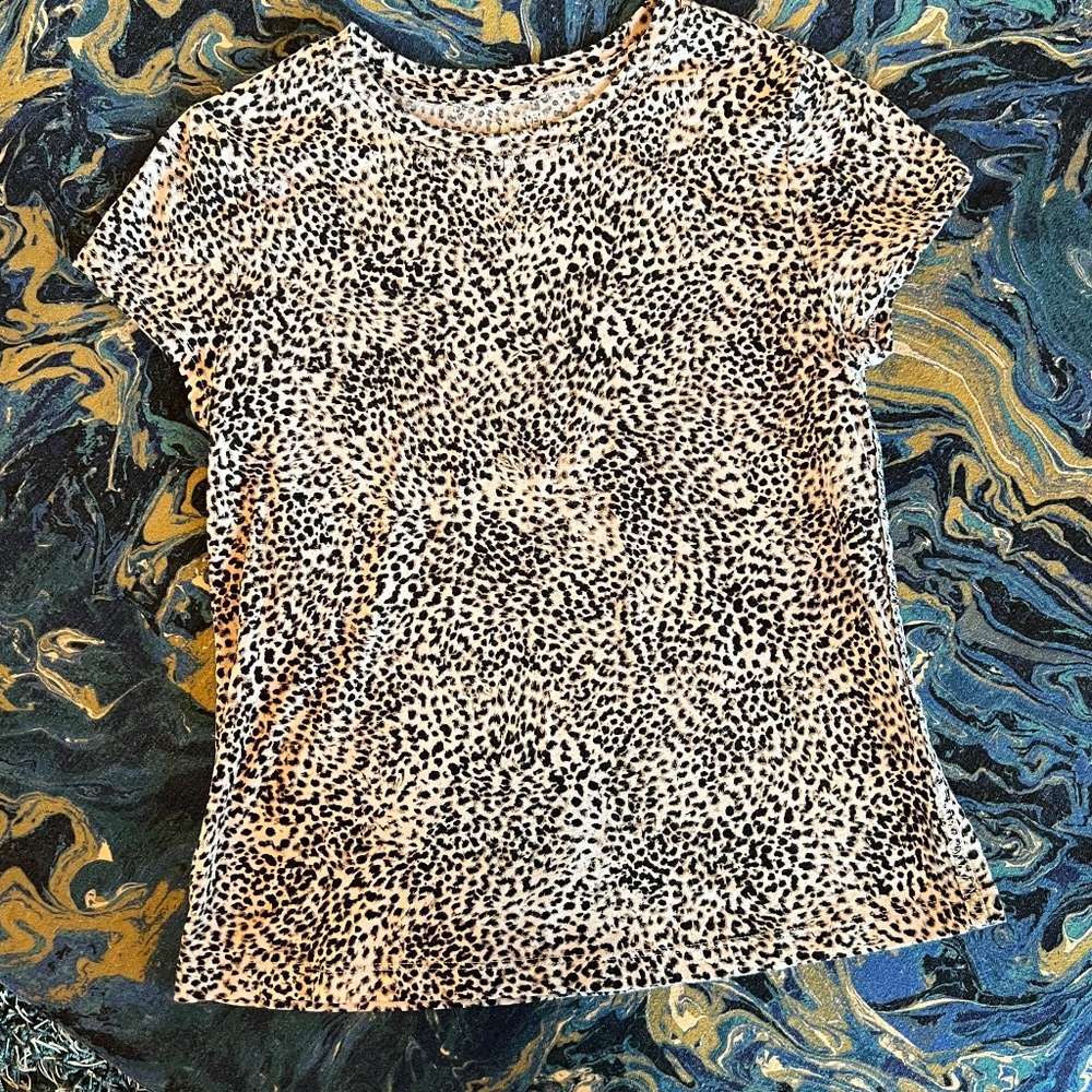 Organic Printed Athlete Tee